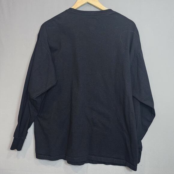 NFL Superbowl 47 Ravens Champions Custom Graphic T-Shirt Men's Sz XL Long Sleeve - Picture 3 of 5